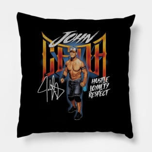 John Cena Grunge Pillow