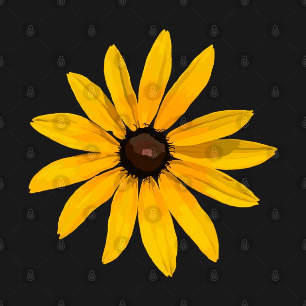 Black-Eyed Susan (Green) by ziafrazier