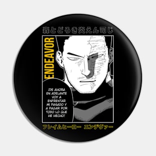 Endeavor Manga fanart Pin