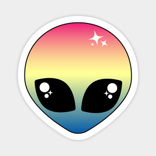 Pansexual Kawaii Alien Magnet