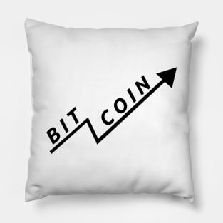 Bitcoin Uptrend Pillow