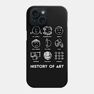 History Of Art For Teachers Students Mens Womens Love Art Phone Case