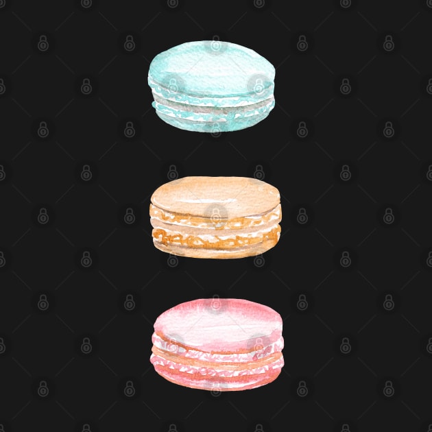 Colorful Macaroons Macarons by NatureGlow