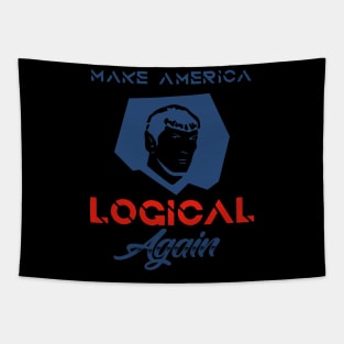 Make America Logical Again Tapestry