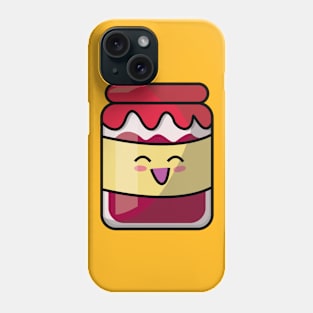 Happy Kawaii Jam Pot Phone Case