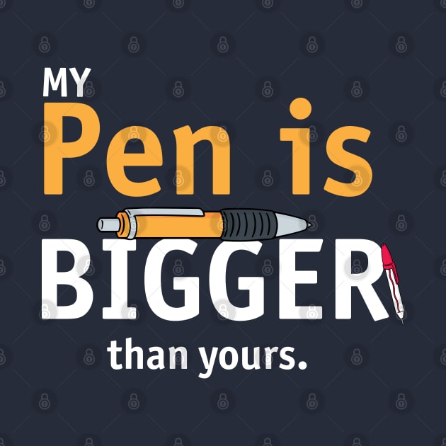 The Pen is Mightier by HotPeachezDesignCo