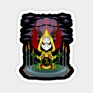 Madness Unleashed: Hastur The King In Yellow Design Magnet