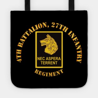 4th Battalion 27th Infantry w DUI Tote