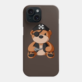 Pirate Teddy Bear Phone Case