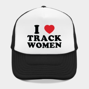 I Love Track Women v2 Hat