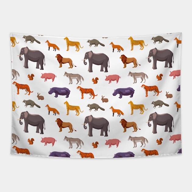 Animal Pattern Tapestry by The Design Deck