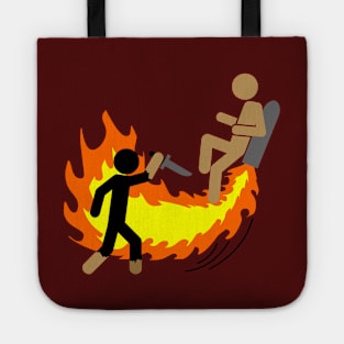 Jet-Packs Save Lives: Stabbing Tote