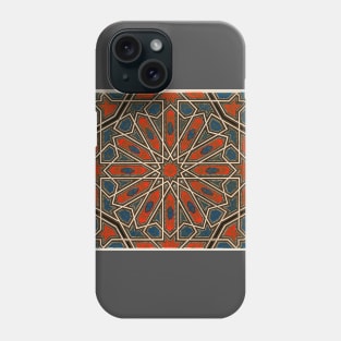 vintage colorful pattern Phone Case