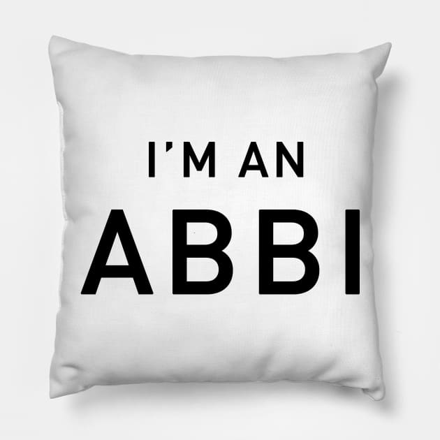 ABBI Pillow by brunabottin