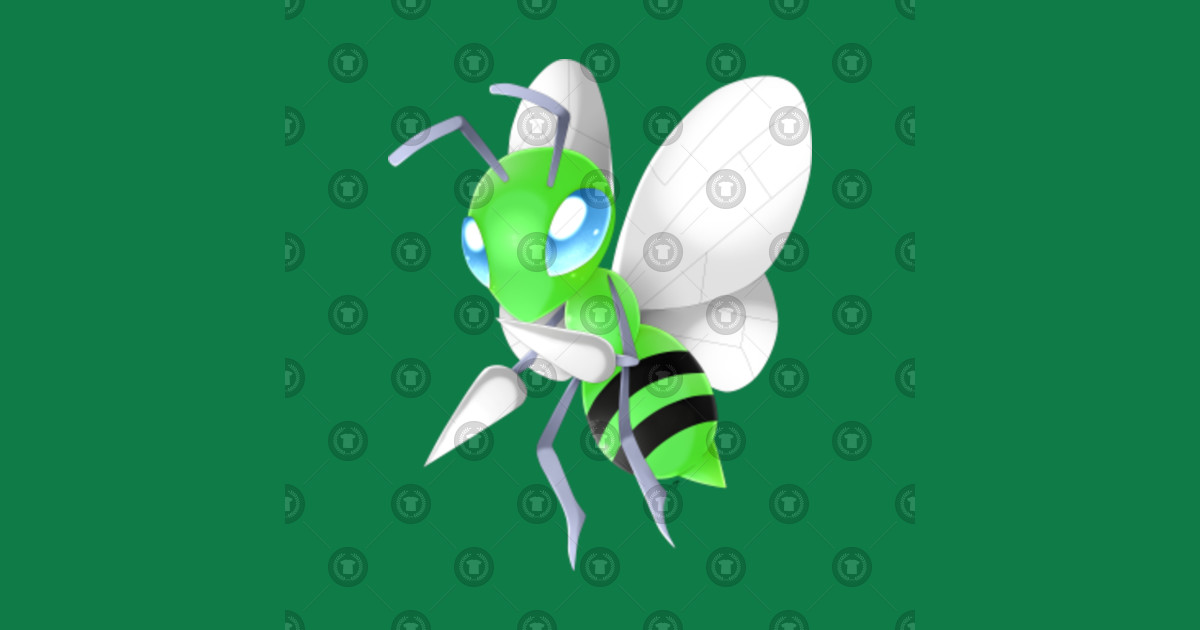 Chibi Shiny Beedrill By Shinyhunterf