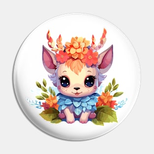 Nature faun Pin