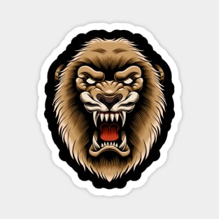 Lion Head Magnet