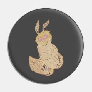 Trevor the Mothman Pin