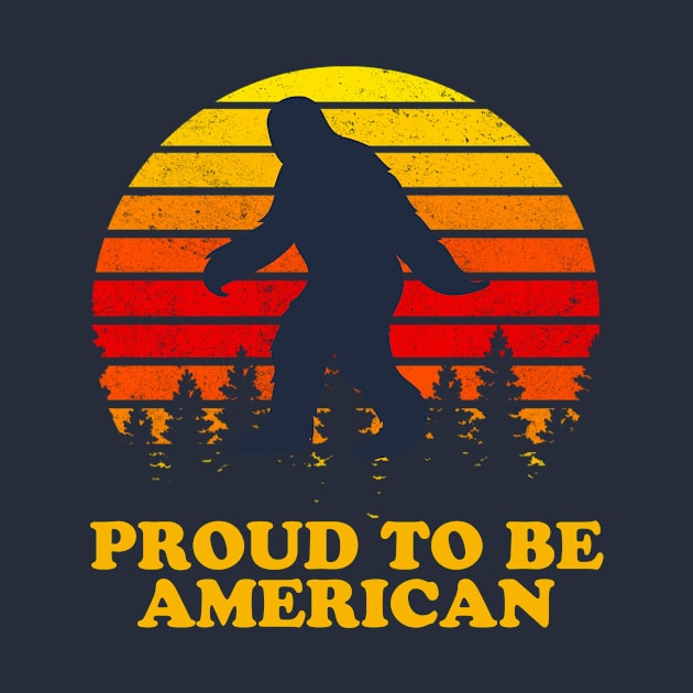 Proud to be American bigfoot believer by narekmug