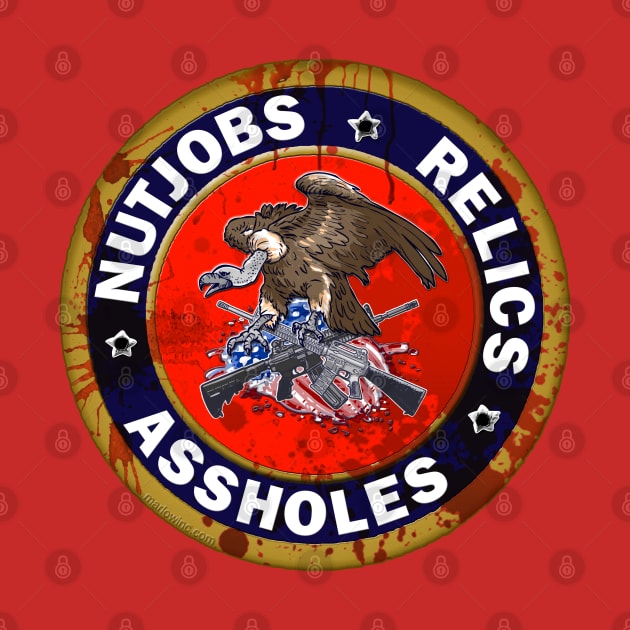 Nutjobs Relics A-holes by marlowinc
