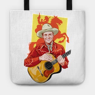 Gene Autrey - An illustration by Paul Cemmick Tote