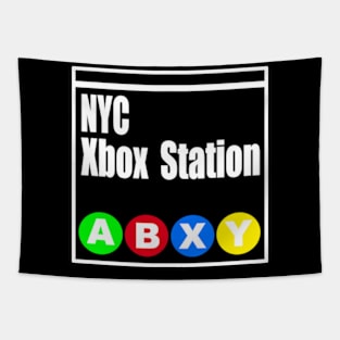 NYC Xbox Station Tapestry