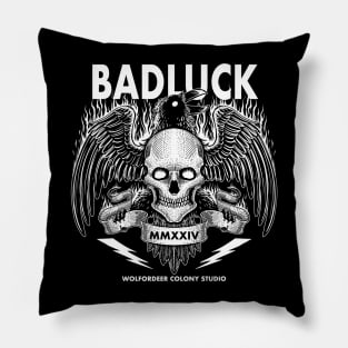 Badluck Skull Head Pillow