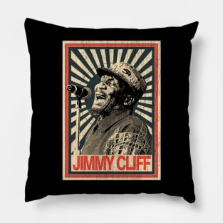 Vintage Poster Jimmy Cliff Pillow