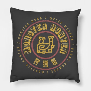 Monster Hunter Hunting Horn Pillow