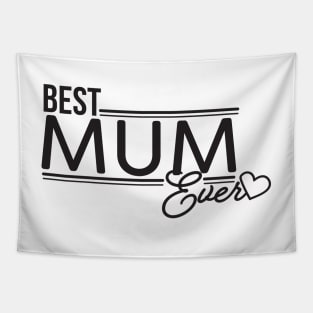 Best Mum Ever with Heart Tapestry