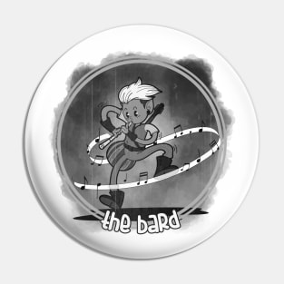 The bard - B&W Pin