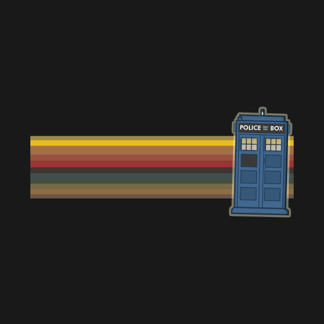 13th Doctor TARDIS Stripes by tone