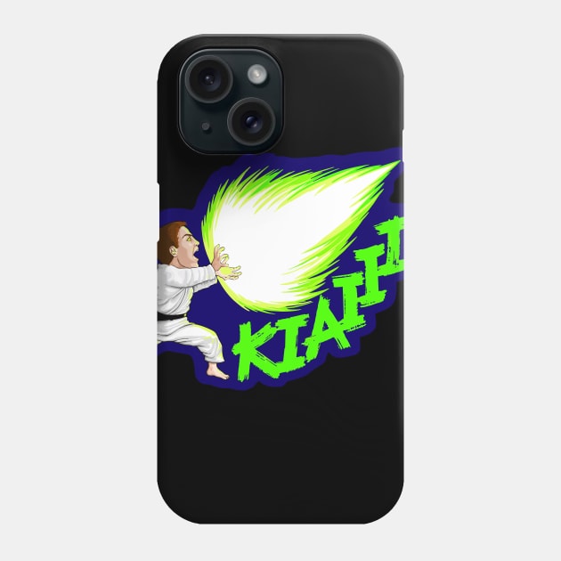 Kiai Master - martial art sensei - chi power design Phone Case by undersideland