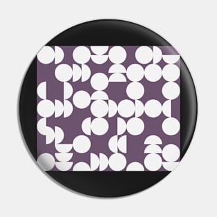 Circles Geometric Pattern Pin