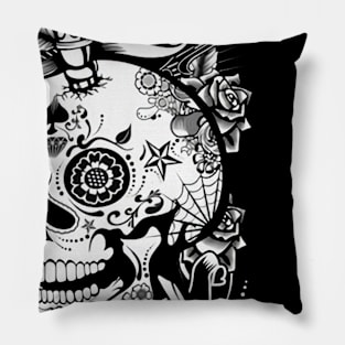 Skull of Abstract #1 Pillow