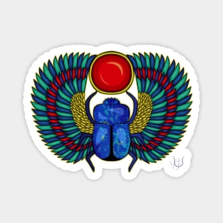 Winged Scarab Magnet