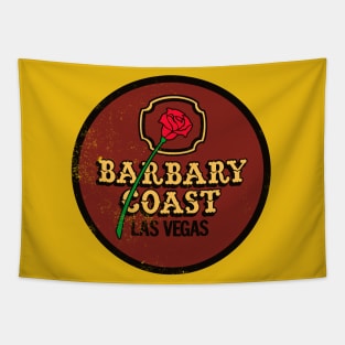 Retro Vintage Barbary Coast Casino Las Vegas Tapestry