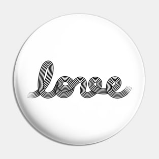 Love in lines Pin