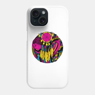 CMYK Dream Falcon Phone Case