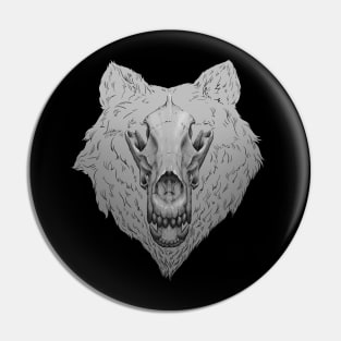 Wolfskull Original Design #3 Pin