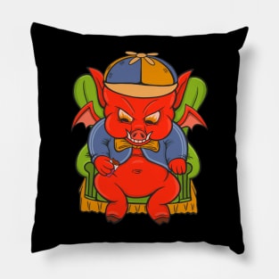 Candy Devil Pig Pillow