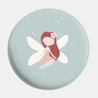 Redhaired little fairy Pin