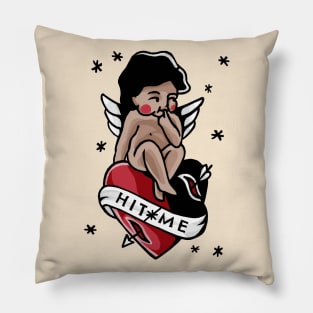 Hit Me Cute Cupid Pillow