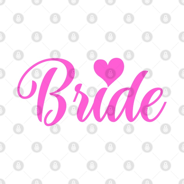 Bride Wedding Marriage by TShirtHook