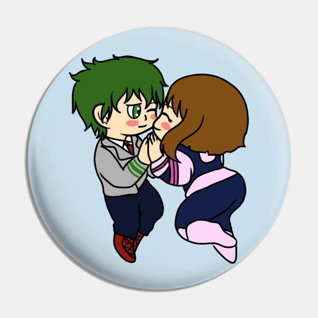 boku no hero deku and uraraka Pin by LillyTheChibi