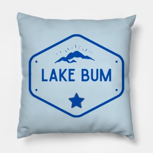 Official Lake Bum Apparel Pillow