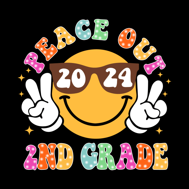 Peace Out School, Last Day of School, End of School 2nd Grade by thavylanita