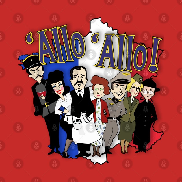 'Allo 'Allo! by MarinasingerDesigns