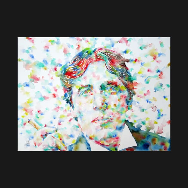 OSCAR WILDE - watercolor portrait.3 by lautir