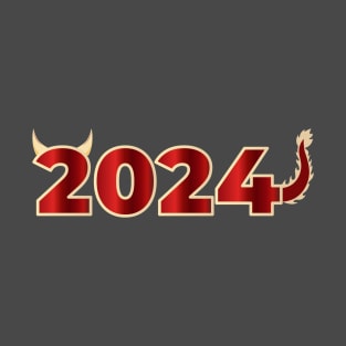 Chinese Dragon 2024 for Lunar New Year T-Shirt